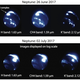 Images of Neptune taking during twilight at the Keck Observatory at Mauna Kea, between June 26th and July 2nd, 2017. Image Credit: N. MOLTER/I. DE PATER, UC BERKELEY/C. ALVAREZ, W. M. KECK OBSERVATORY